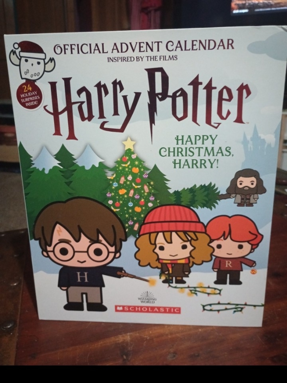Scholastic Harry Potter Advent Calendar – Red, Green, White